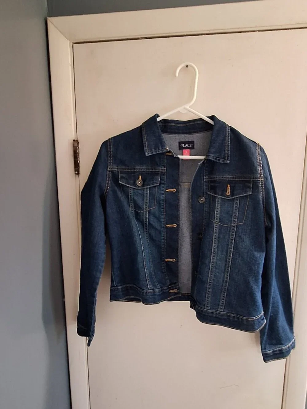 Children's place jean jacket xxl